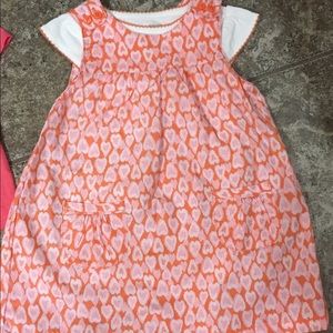 Carter’s dress with matching onesie